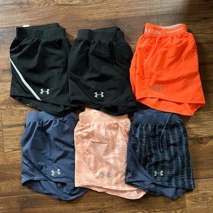 6 Under Armour women’s running shorts
